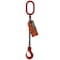 Hsi Sngl Leg Chain Slng, 3/8 in dia, 20ft L, Oblong Link to Slng Hook, 8,800lb Lmt 10SOS3/8-20 - alternate 1